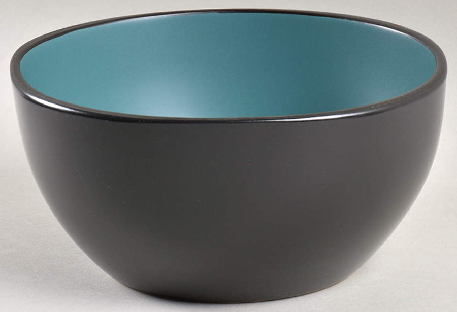Soho Lounge Matte Teal Soup/Cereal Bowl by Gibson Designs-1