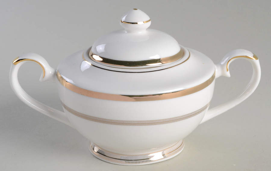 Pure Grace Sugar Bowl & Lid by Grace's Teaware-1