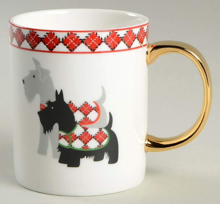Scotty Dog Argyle Mug by Grace's Teaware-1