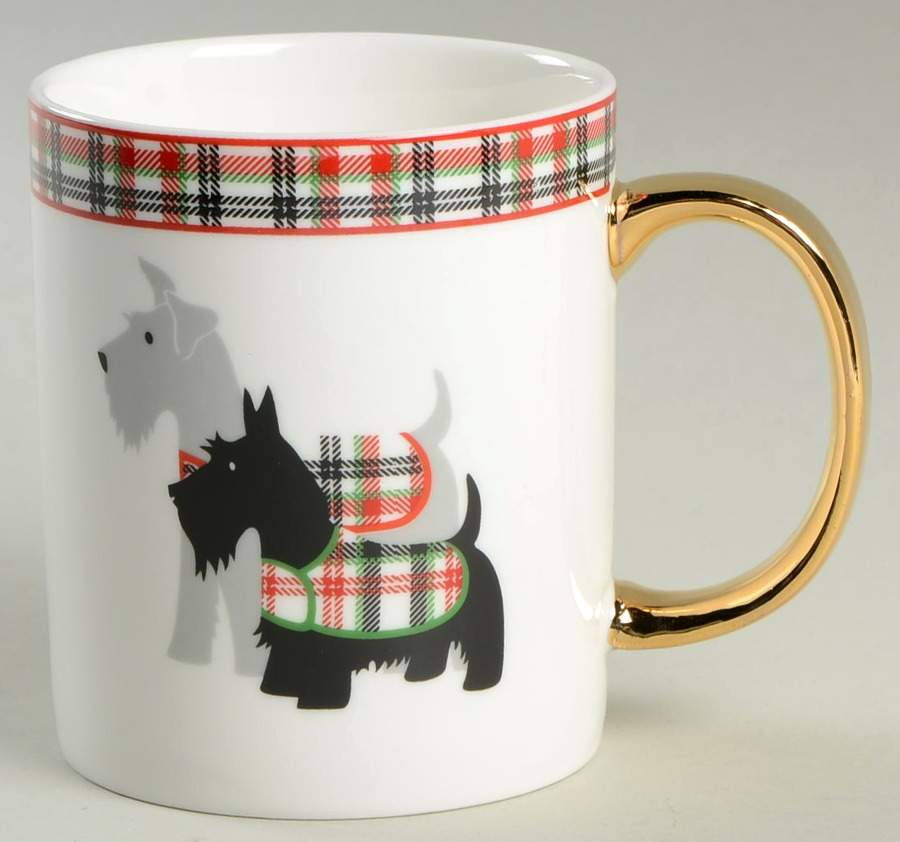 Scotty Dog Argyle Mug by Grace's Teaware-1