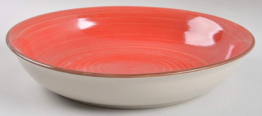 Color Speckle 10" Individual Pasta Bowl by Gibson Designs-1