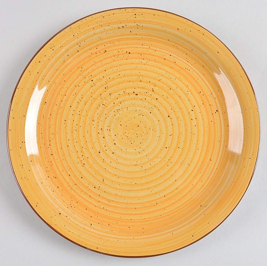Color Speckle Dinner Plate by Gibson Designs-1