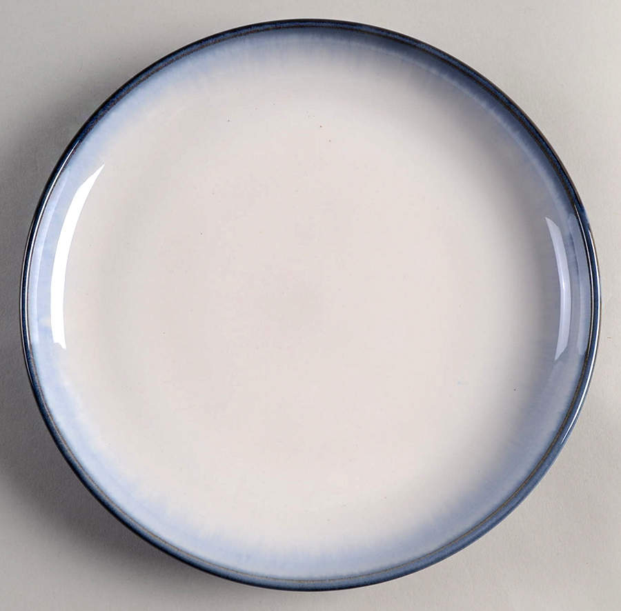 Serene Fountain Blue Salad/Dessert Plate by Gibson Designs-1