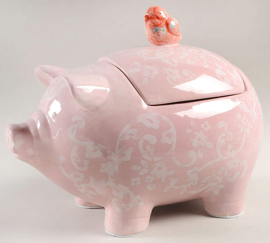 Life on the Farm Figural Cookie Jar & Lid by Gibson Designs-1