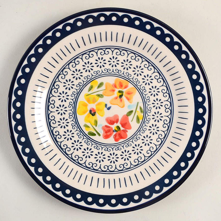 Luxembourg Salad/Dessert Plate by Gibson Designs-1