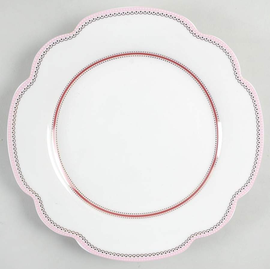 Josephine Pink Salad Plate by Grace's Teaware-1