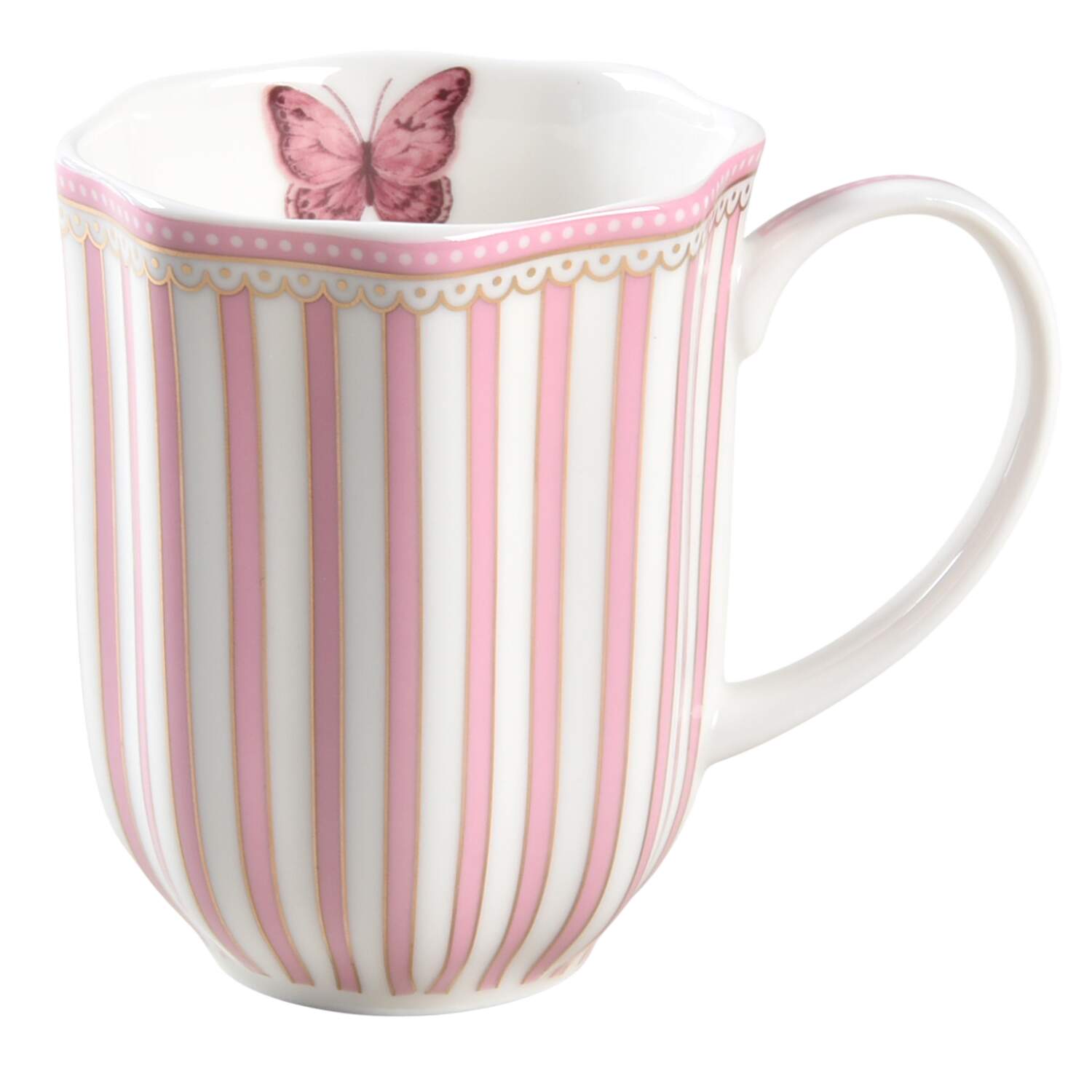 Josephine Pink Mug by Grace's Teaware-1