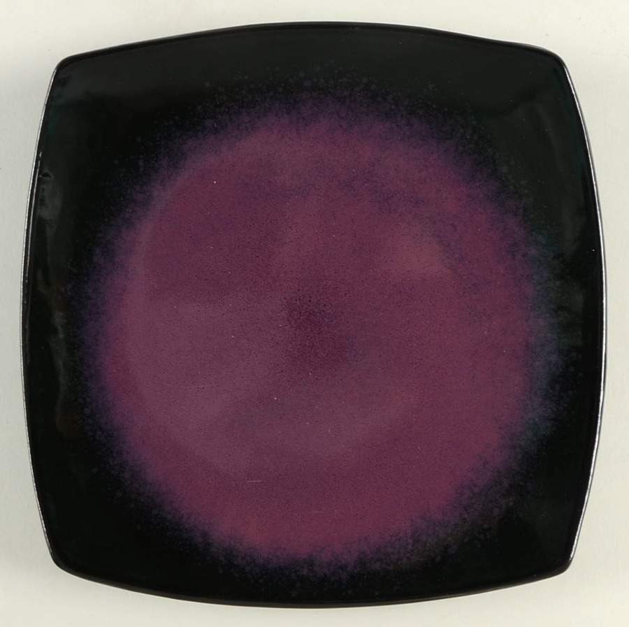 Tocata Lounge Purple Salad Plate by Gibson Designs-1