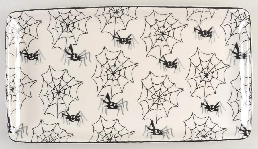 Halloween Icon 14" Rectangular Tray by Grace's Teaware-1