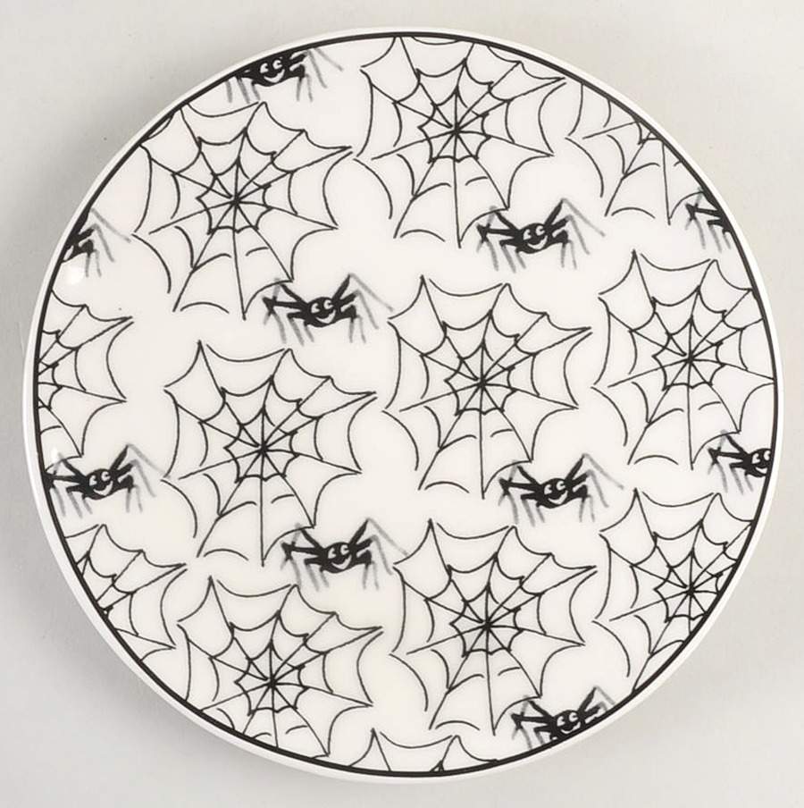 Halloween Icon Appetizer Plate by Grace's Teaware-1