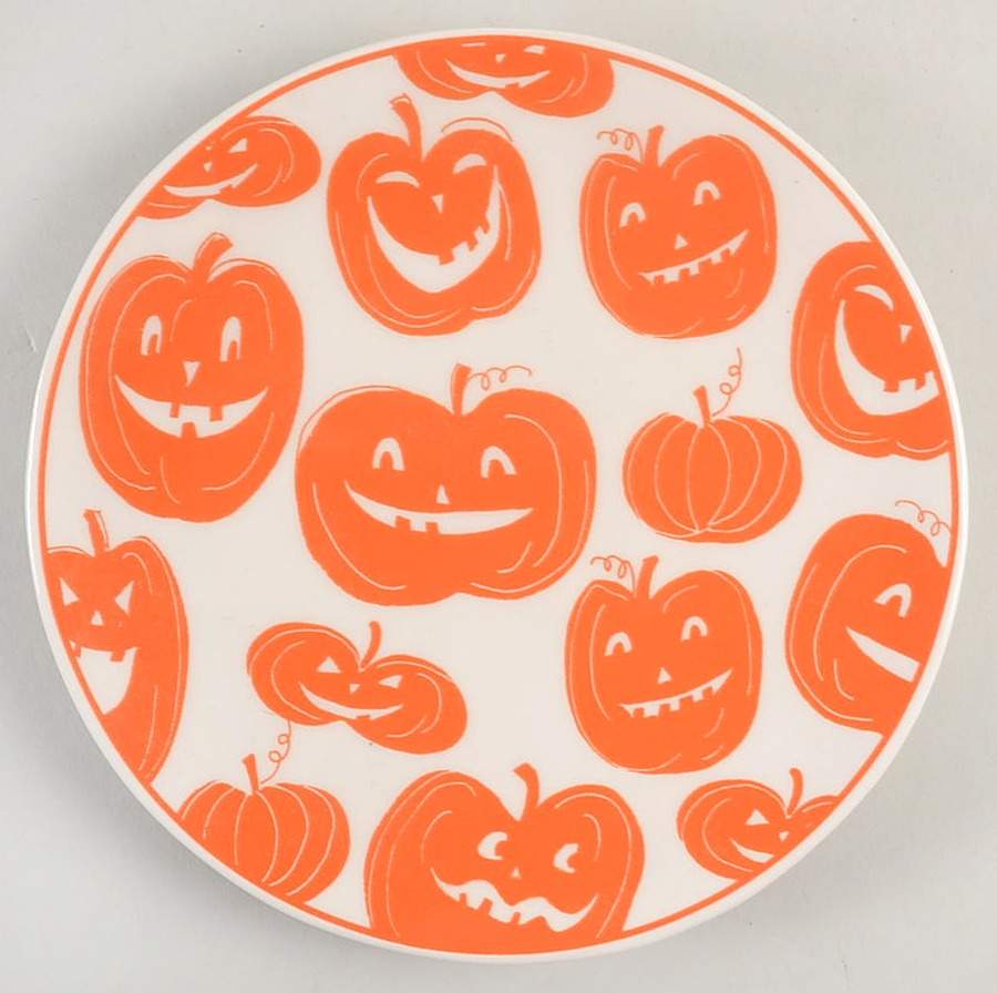 Halloween Icon Appetizer Plate by Grace's Teaware-1