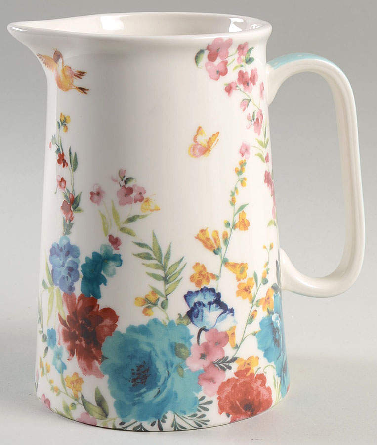 Blue Meadow 40 Oz Pitcher by Grace's Teaware-1