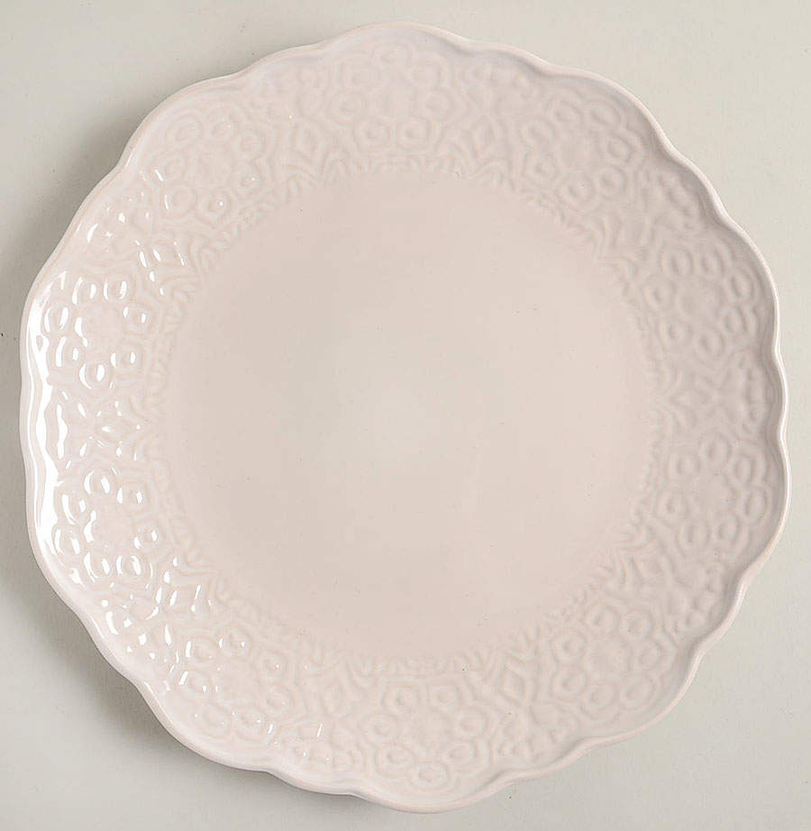 Portina Cream Dinner Plate by Gibson Designs-1