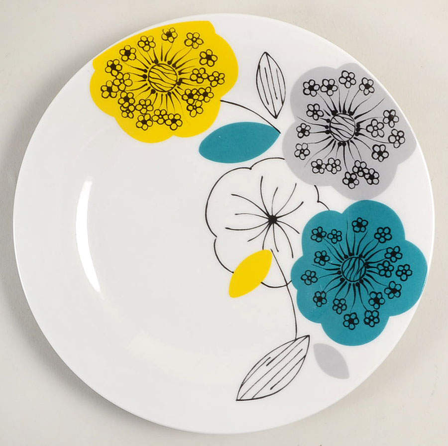 Marigold Salad/Dessert Plate by Gibson Designs-1