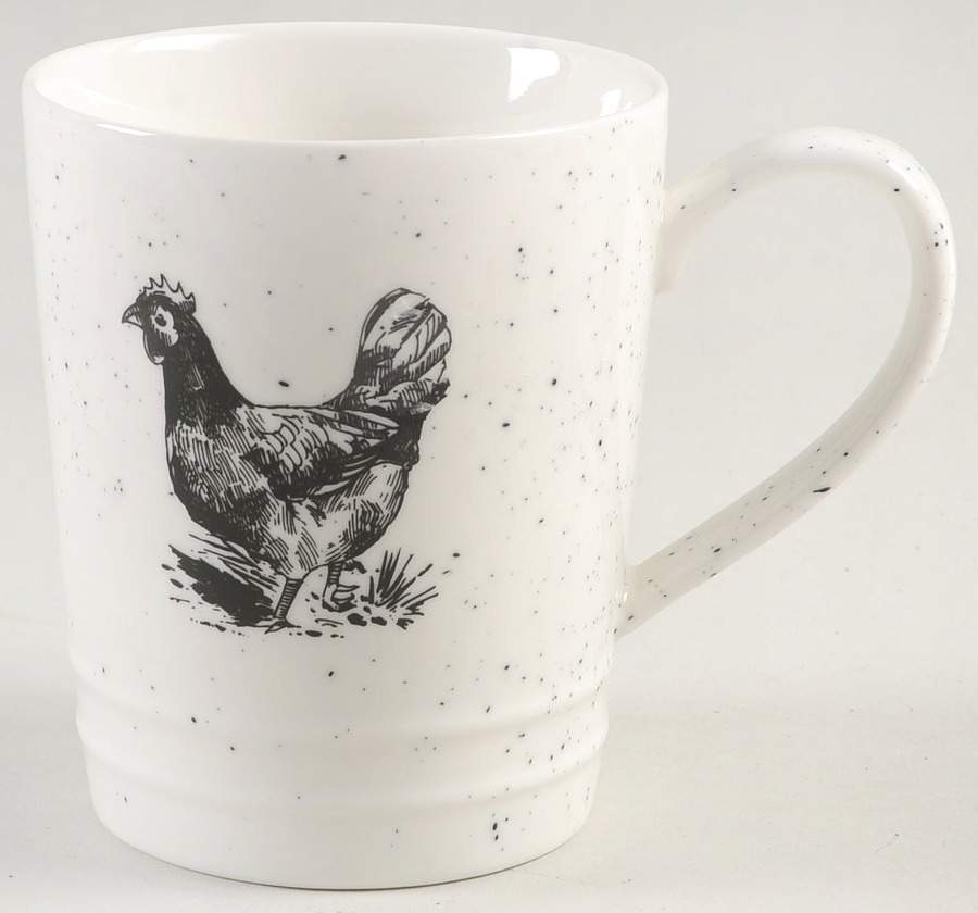 Black Speckle Farm Mug by Grace's Teaware-1