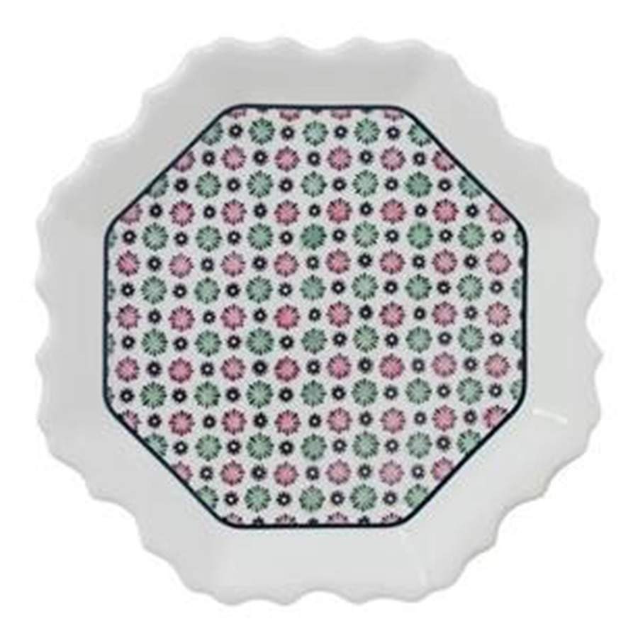 Dominote Octagonal Tray by Faiencerie De Gien-1