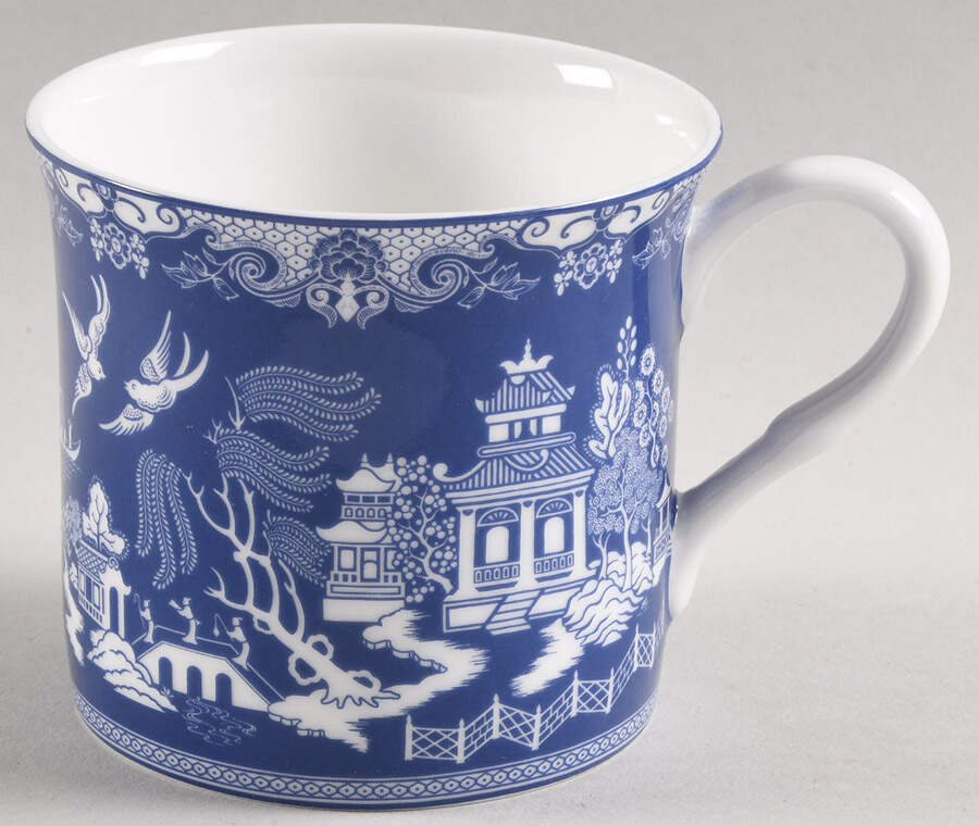 Blue Willow Mug by Grace's Teaware-1