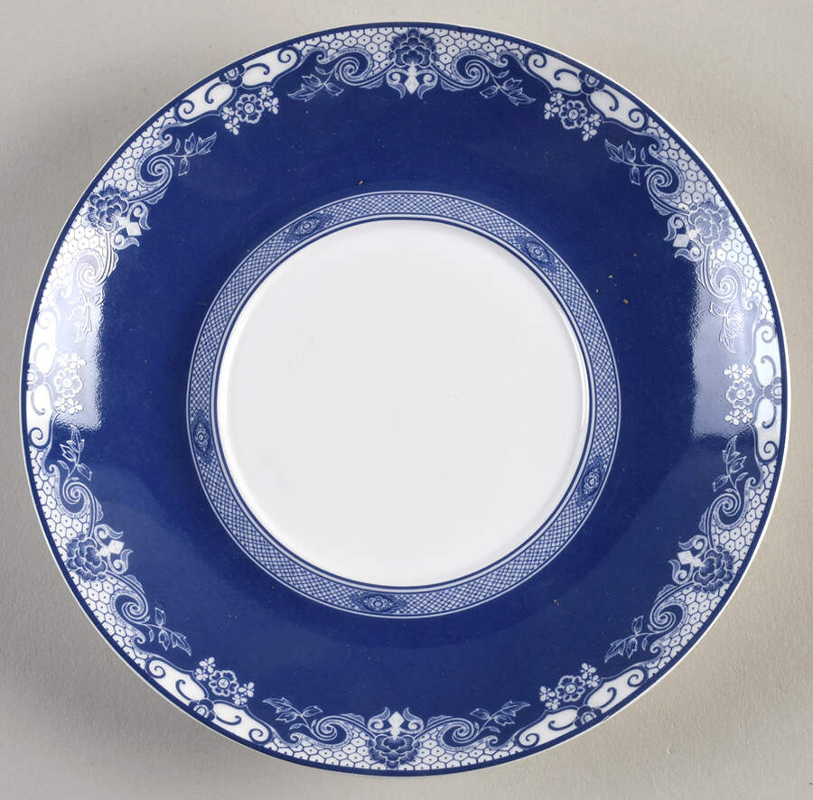 Blue Willow Saucer by Grace's Teaware-1
