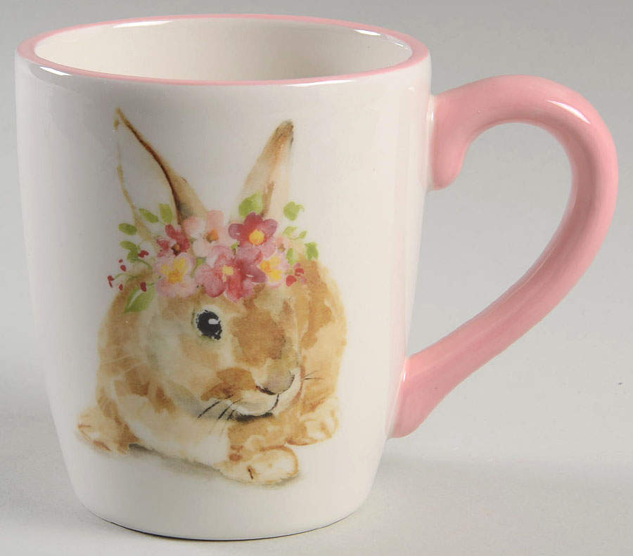 Posey Bunny Mug by Grace's Teaware-1