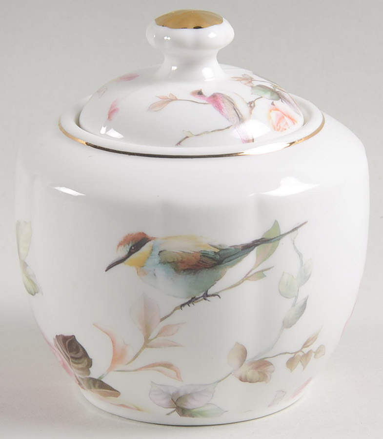 Magnolia Sugar Bowl & Lid by Grace's Teaware-1