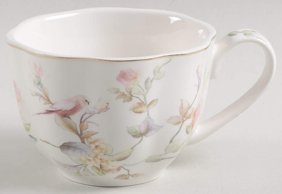 Magnolia Flat Cup by Grace's Teaware-1