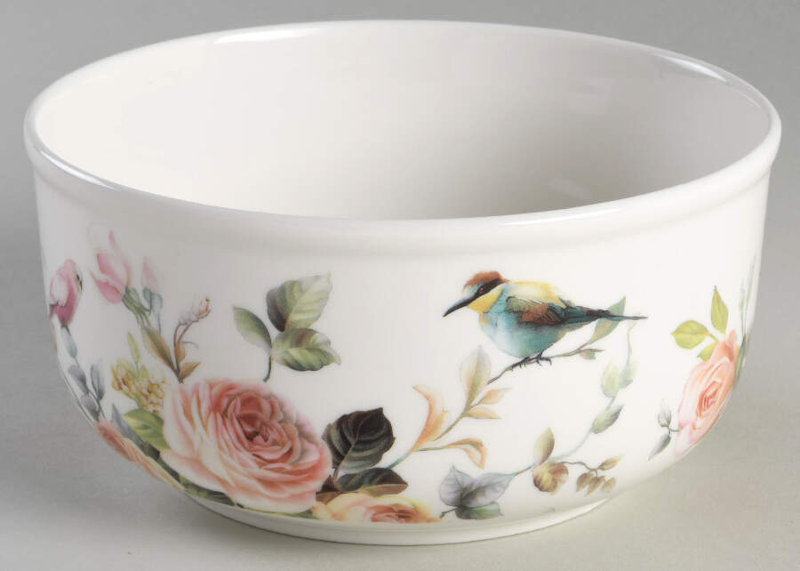 Magnolia 6" Storage Ceramic Bowl by Grace's Teaware-1