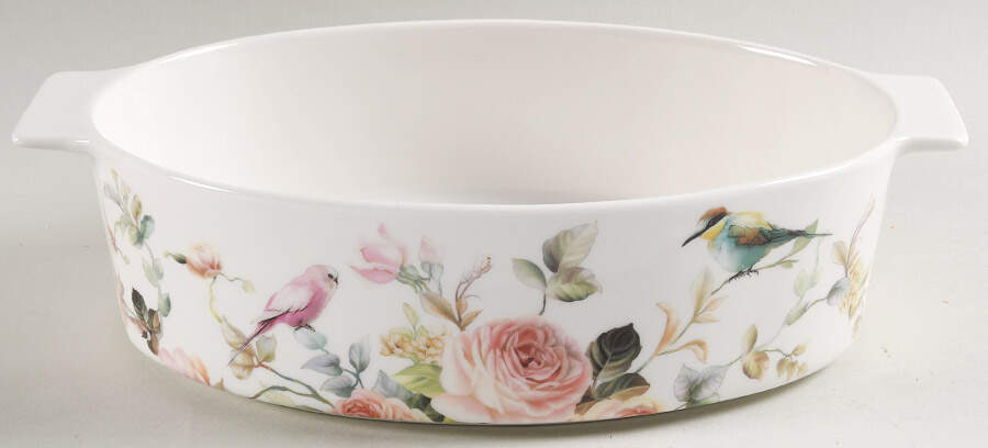 Magnolia Lid for Oval Baker by Grace's Teaware-1