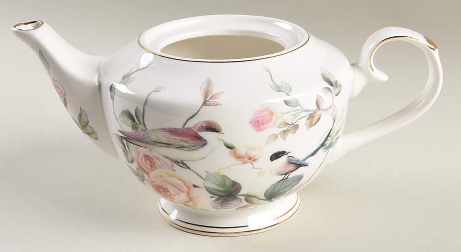 Magnolia Teapot No Lid by Grace's Teaware-1