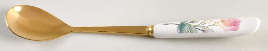 Magnolia Spoon-Teaspoon/Ceramic by Grace's Teaware-1