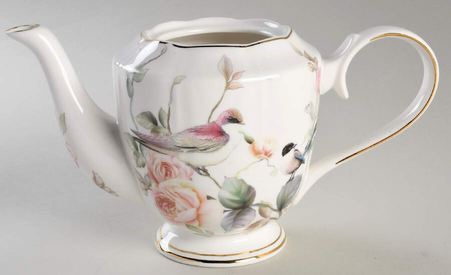 Magnolia Teapot No Lid by Grace's Teaware-1