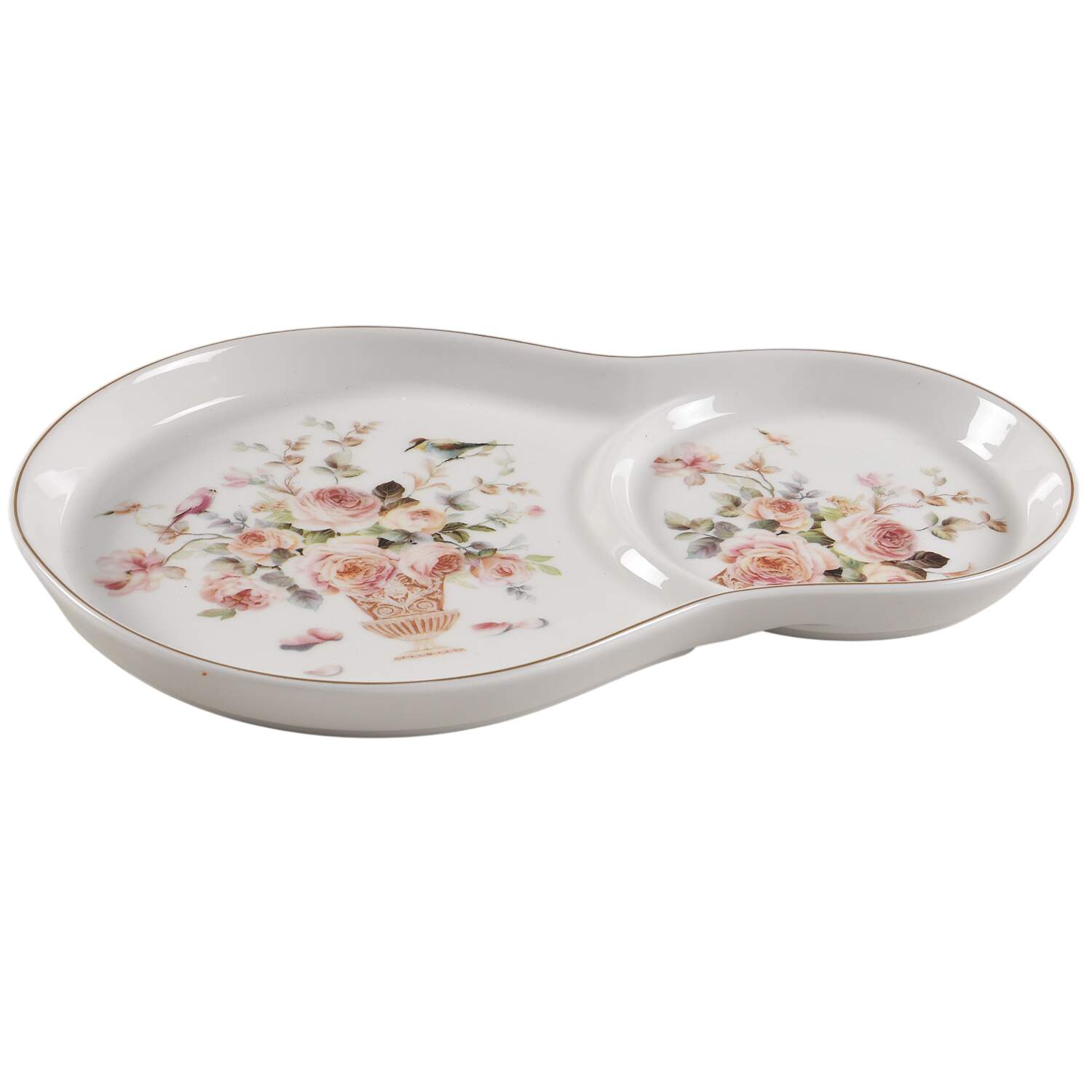 Magnolia Snack Plate by Grace's Teaware-1
