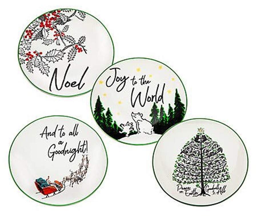 Holiday Sayings Appetizer Plate by Godinger-1