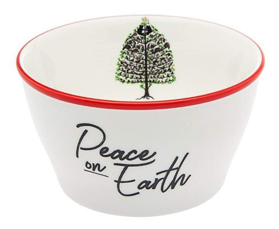 Holiday Sayings Individual Appetizer Bowl by Godinger-1