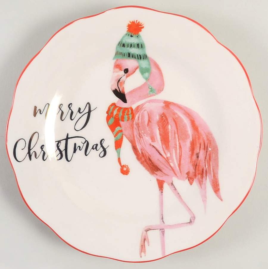 Holiday Animal Salad Plate by Grace's Teaware-1