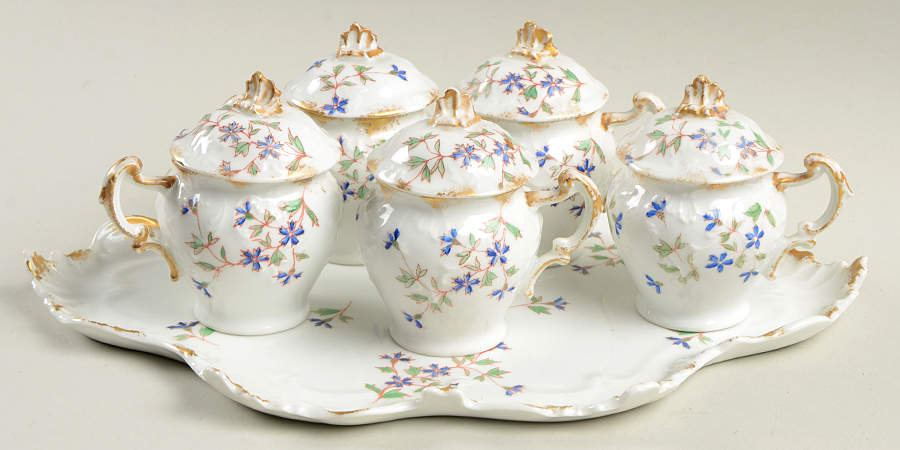 GDA523 2 Pc Pot de Creme w/Lid & Base by Gerard, Dufraisseix & Abbot-1