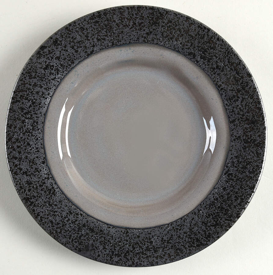 Dragonstone Grey Salad Plate by Gibson Designs-1
