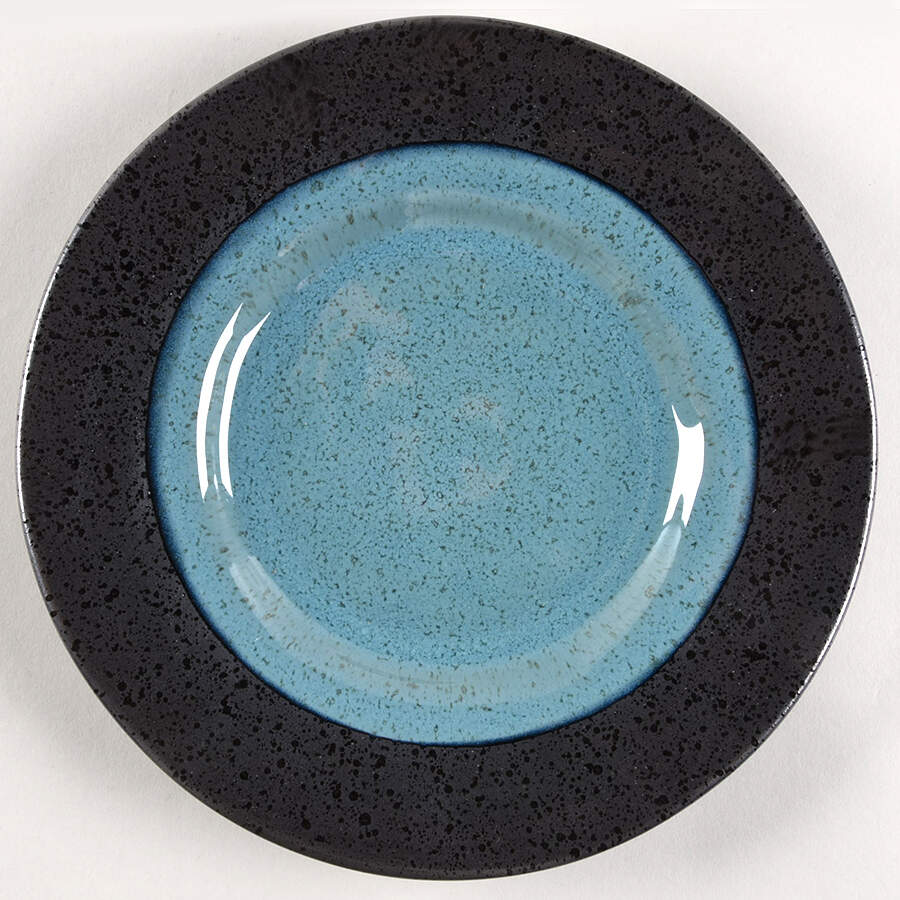 Dragonstone Aqua Salad Plate by Gibson Designs-1