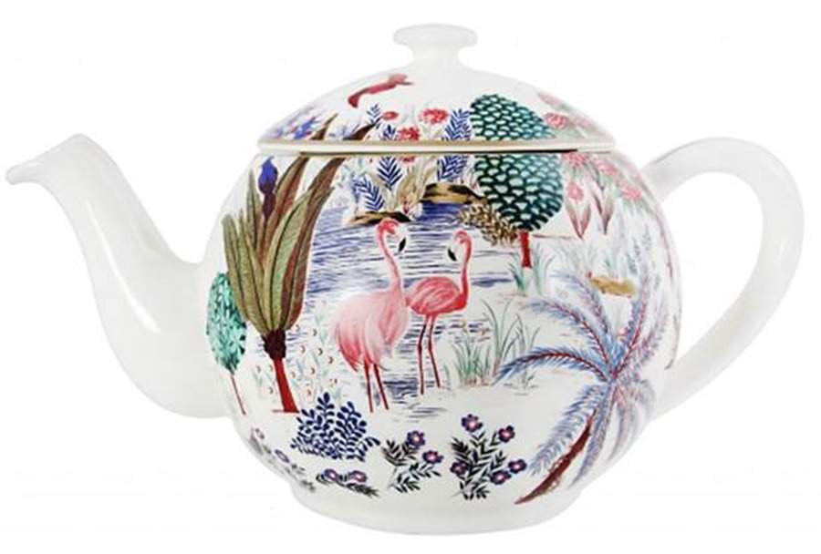 Le Jardin du Palais, The Palace Garden Teapot & Lid by Faiencerie De Gien-1