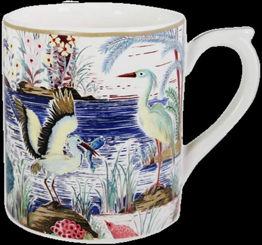 Le Jardin du Palais, The Palace Garden Mug by Faiencerie De Gien-1