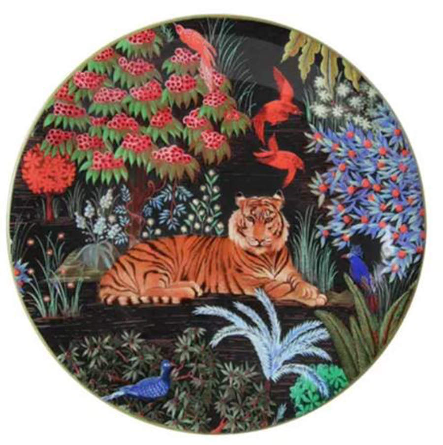 Le Jardin du Palais, The Palace Garden Salad/Dessert Plate by Faiencerie De Gien-1