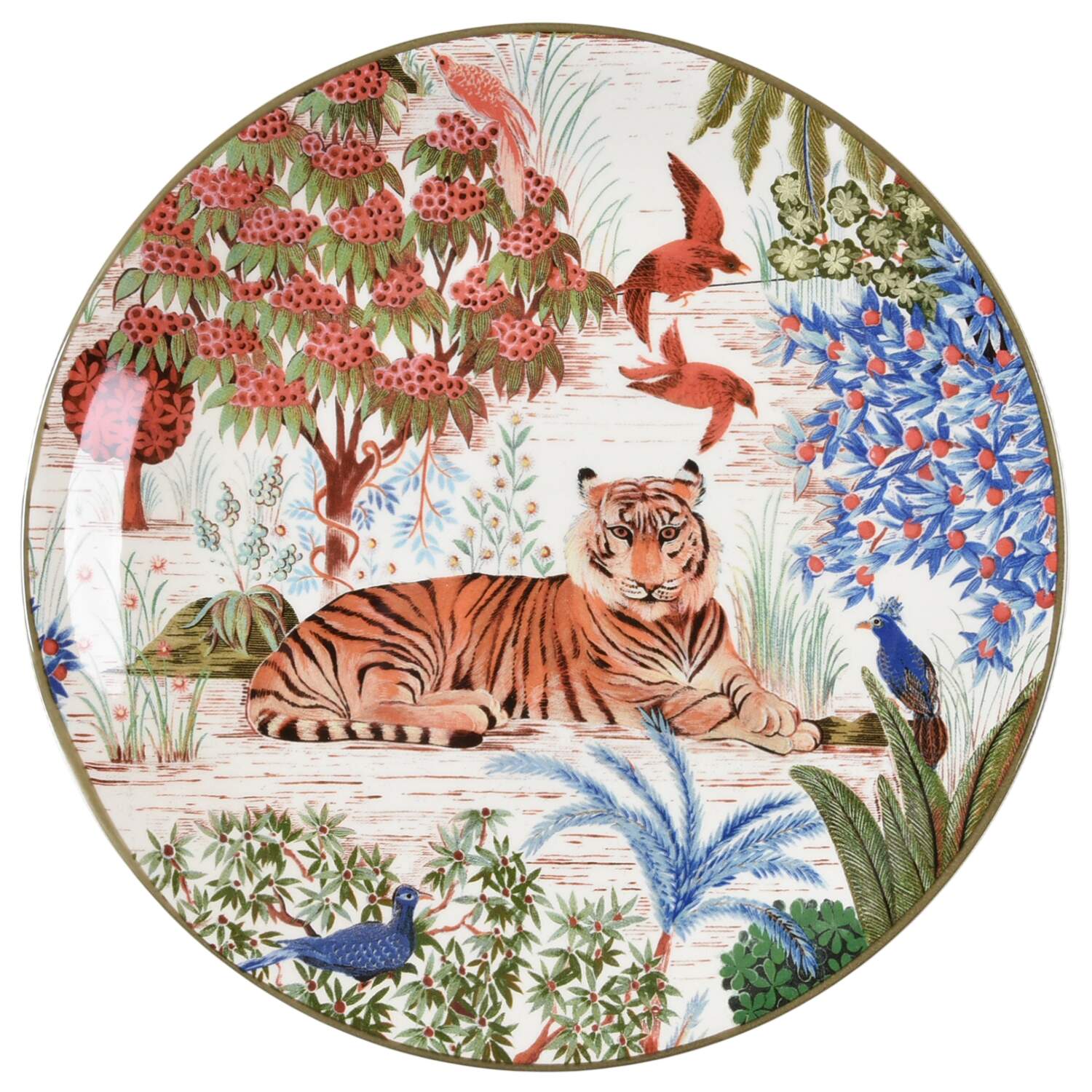Le Jardin du Palais, The Palace Garden Canape Plate by Faiencerie De Gien-1