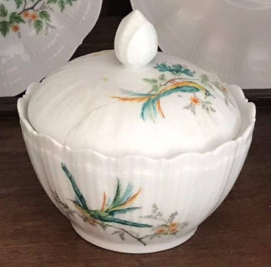 GIR54 Sugar Bowl & Lid by Giraud China-1