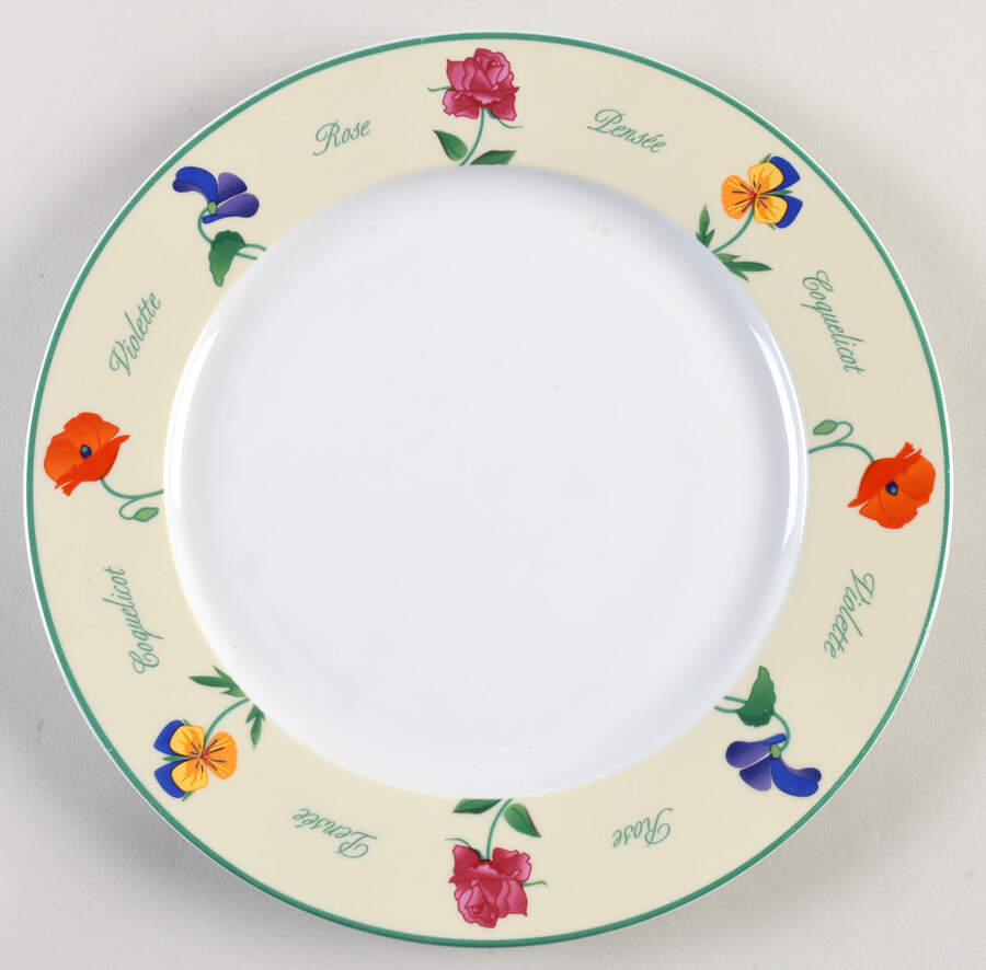 Fleur a Fleurs Dinner Plate by Guy Degrenne-1