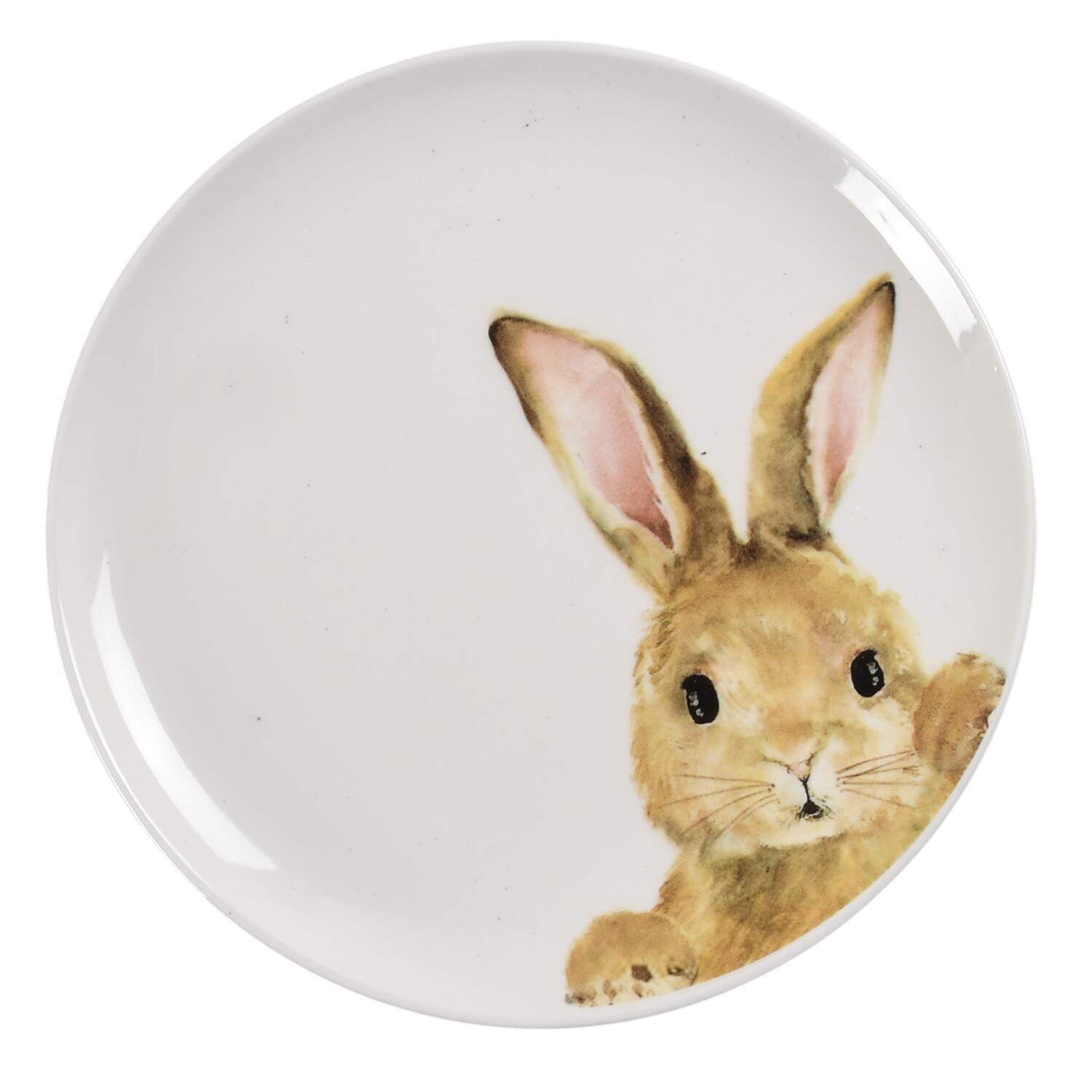Peek a Boo Bunny Appetizer Plate by Grace's Teaware-1