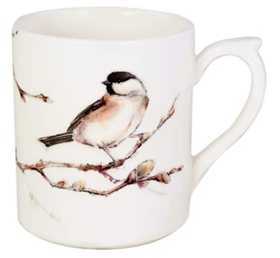 Les Oiseaux de la Foret Mug by Faiencerie De Gien-1