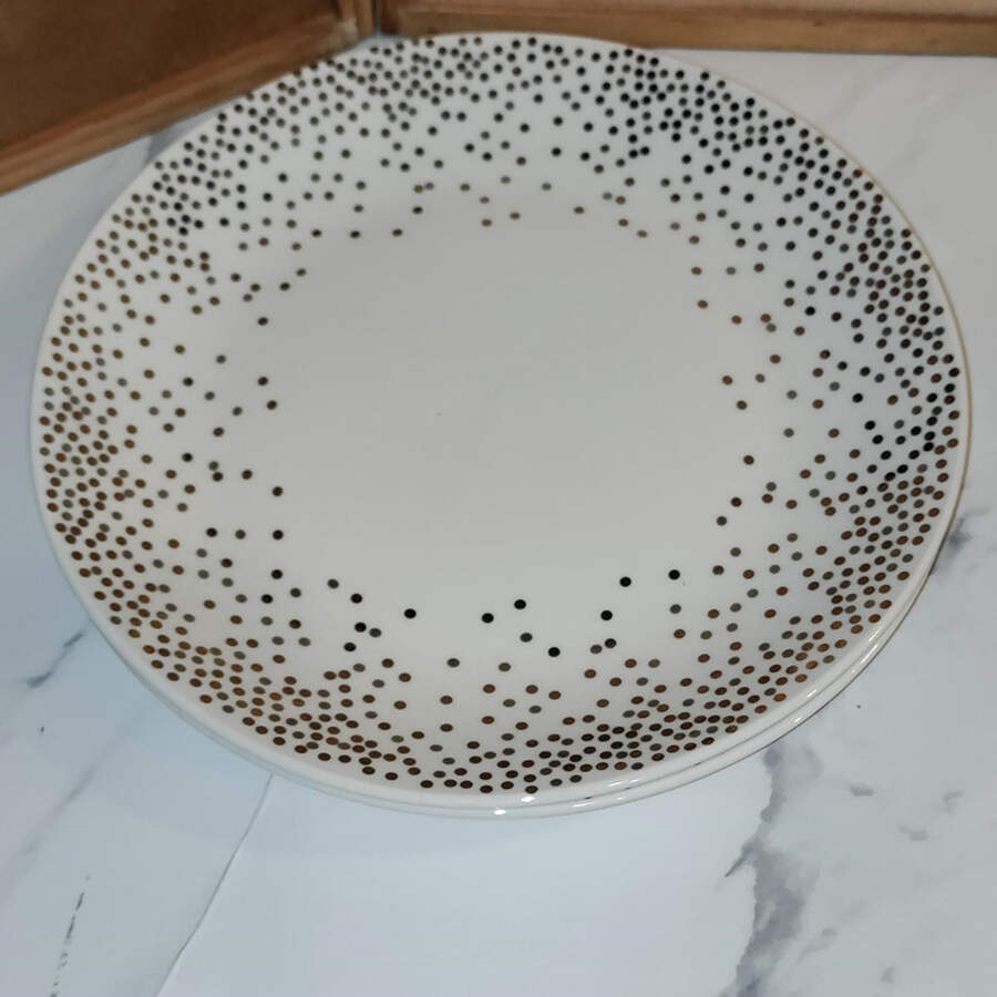 Alora Glam Salad Plate by Godinger-1