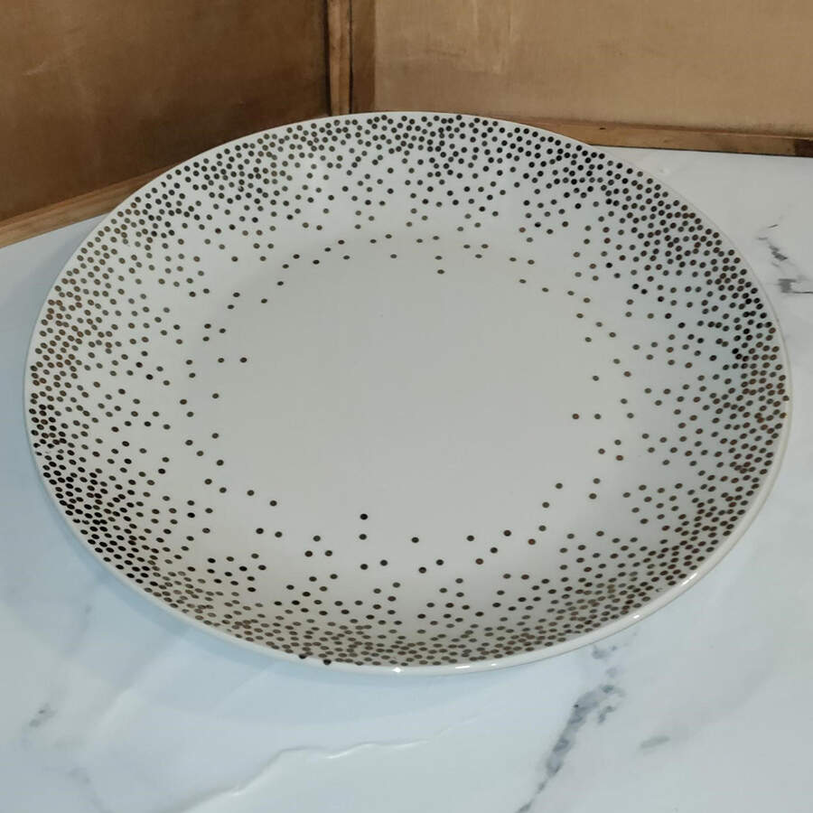Alora Glam Dinner Plate by Godinger-1