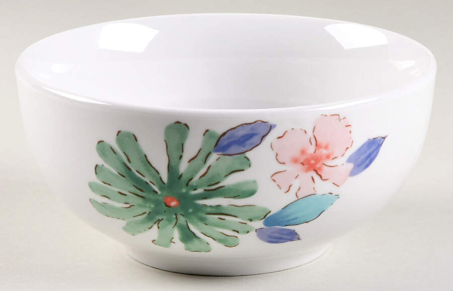 Dazzling Lily Soup/Cereal Bowl by Gibson Designs-1
