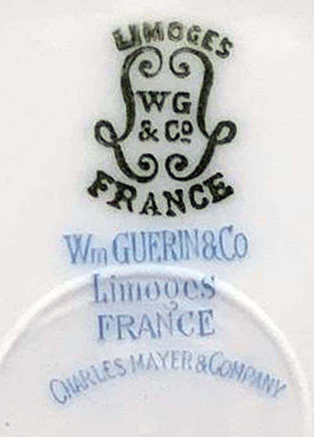 GUE835 Salad Plate by WM Guerin-1