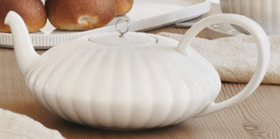 Bernadotte Teapot & Lid by Georg Jensen-1